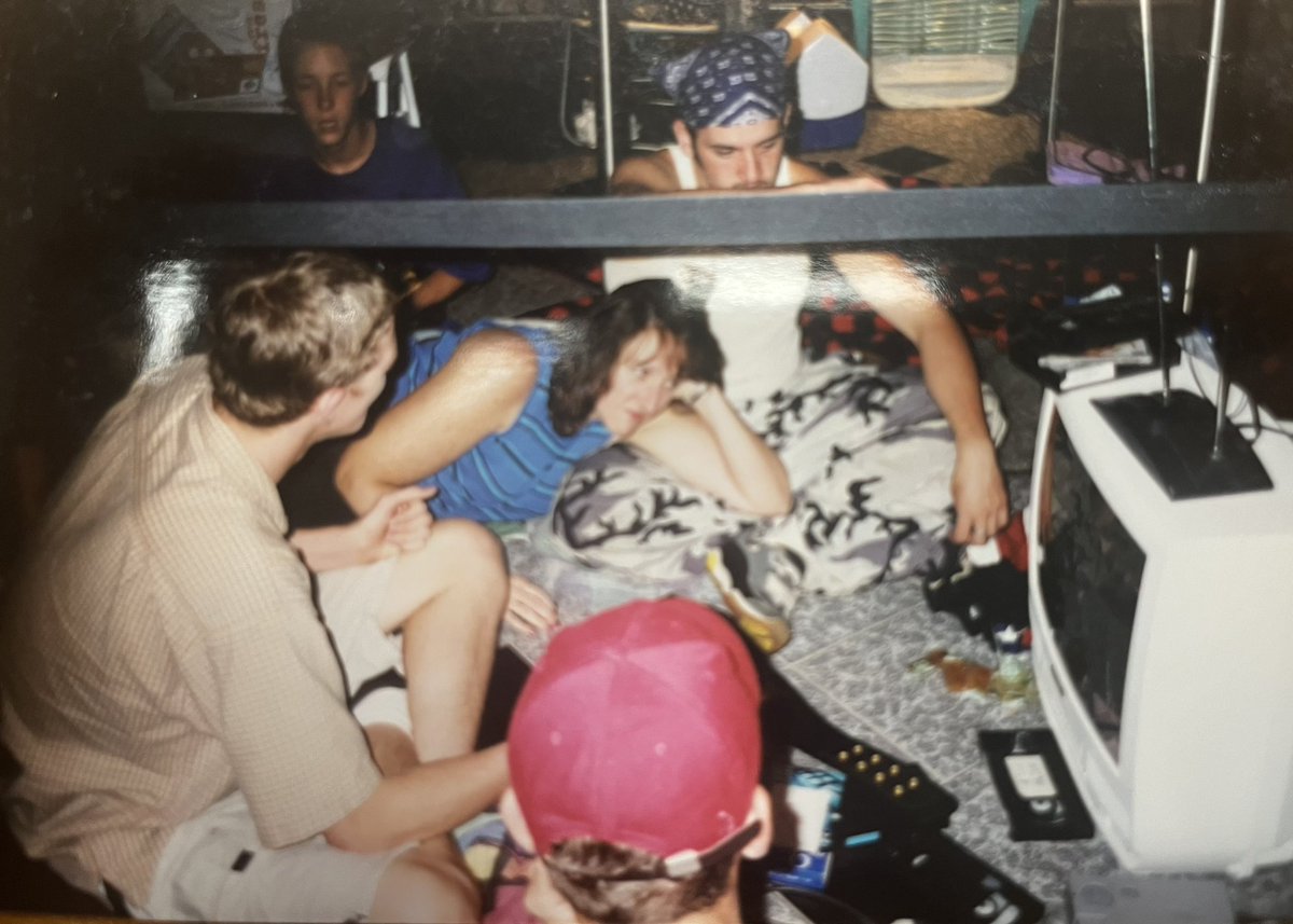 KingOfScW's tweet image. The night we met Mason Beck… 20+ years ago. #ScWoriginals #20years #TheMark #SmackDown