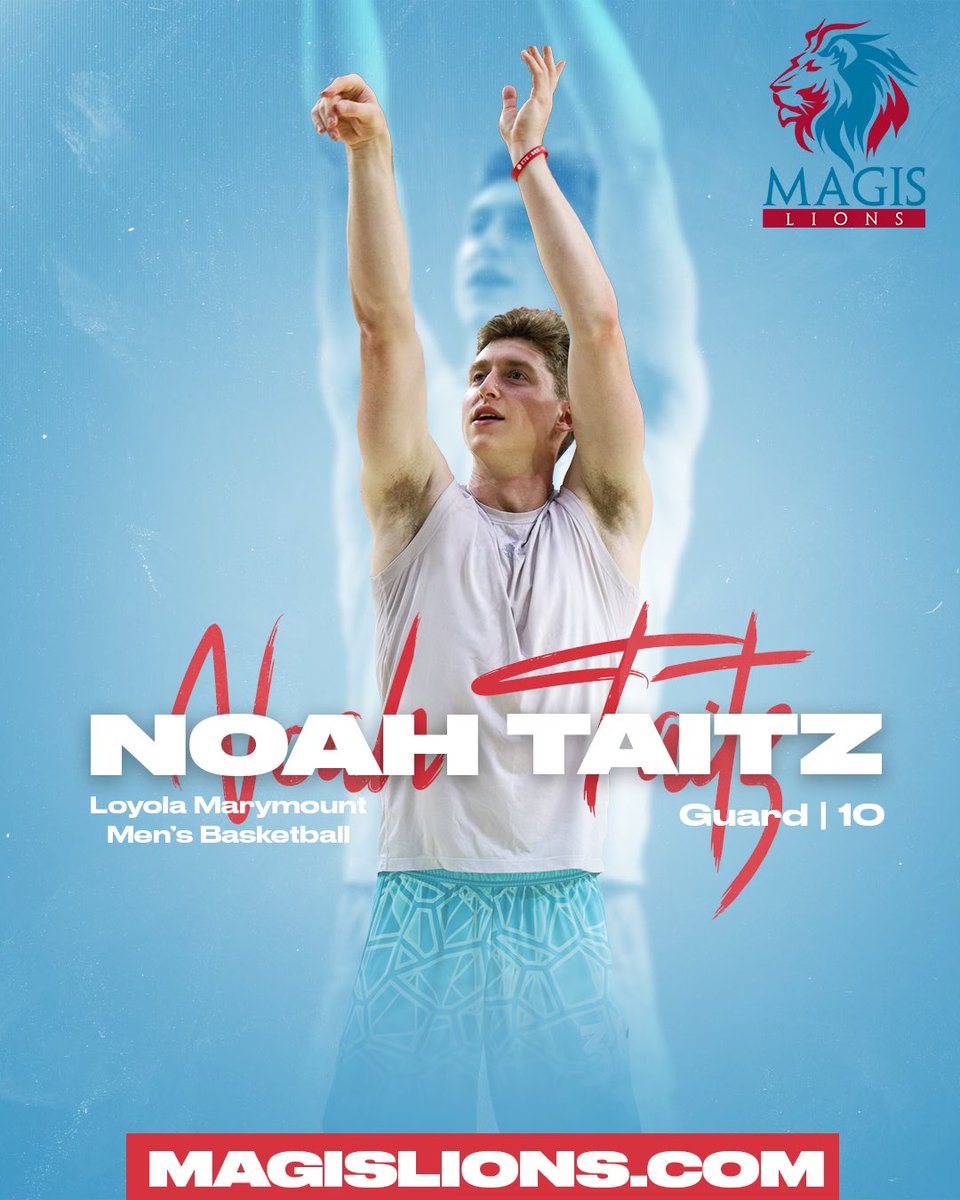 Noah Taitz (@noahtaitz7) on Twitter photo Magis Lions is changing the NIL game! Support LMU student-athletes at magislions.com/subscribe ‼️🦁 <a href="/MagisLions/">Magis Lions</a> #ad Magis Lions is changing the NIL game! Support LMU student-athletes at magislions.com/subscribe ‼️🦁 <a href="/MagisLions/">Magis Lions</a> #ad