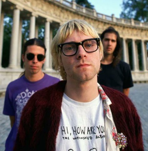 crockpics's tweet photo. Nirvana in Madrid. Photo by Steve Double https://t.co/gxE1wL6paW