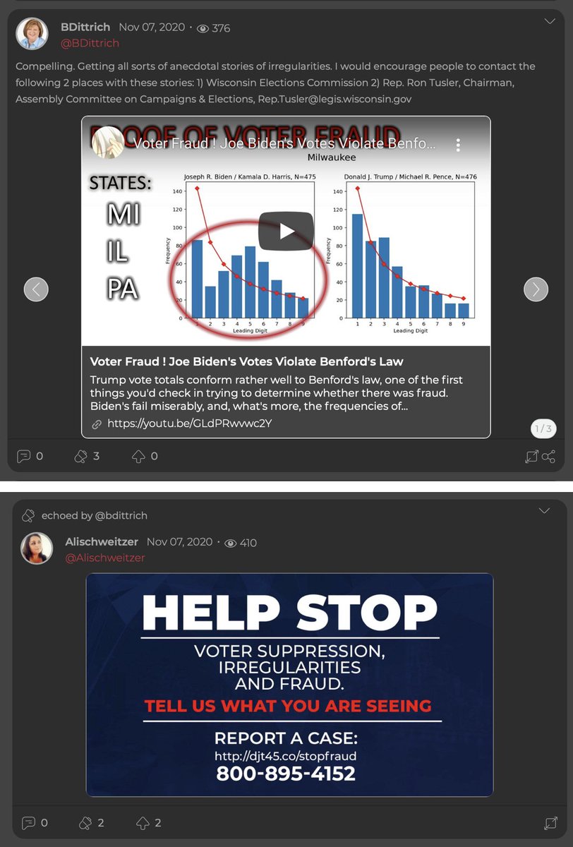 jnorcr's tweet photo. This video of #RogerStone is from November 5th, 2020.
By November 7th, #Wisconsin Republicans and Trump operatives were promoting the notion of "election fraud" on #Parler.
#Wisconsin #WIAD38 #LakeCountryWI https://t.co/NrQ0DxZfVc