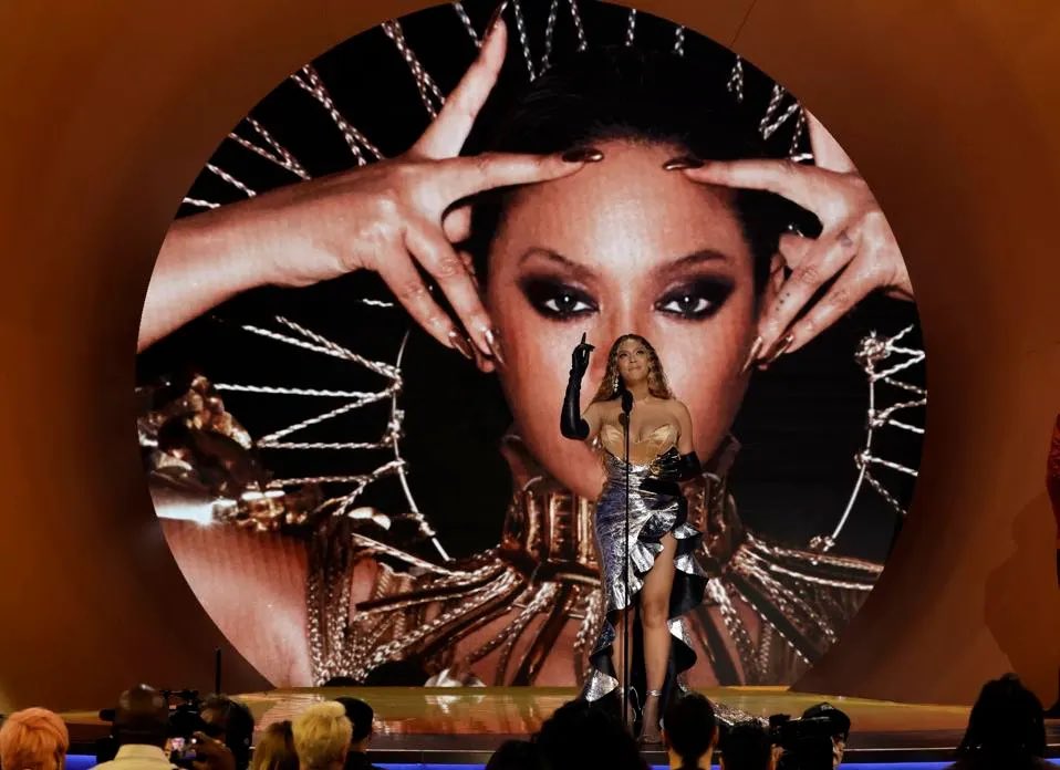 The way the Grammy stage foreshadowed the Renaissance stage