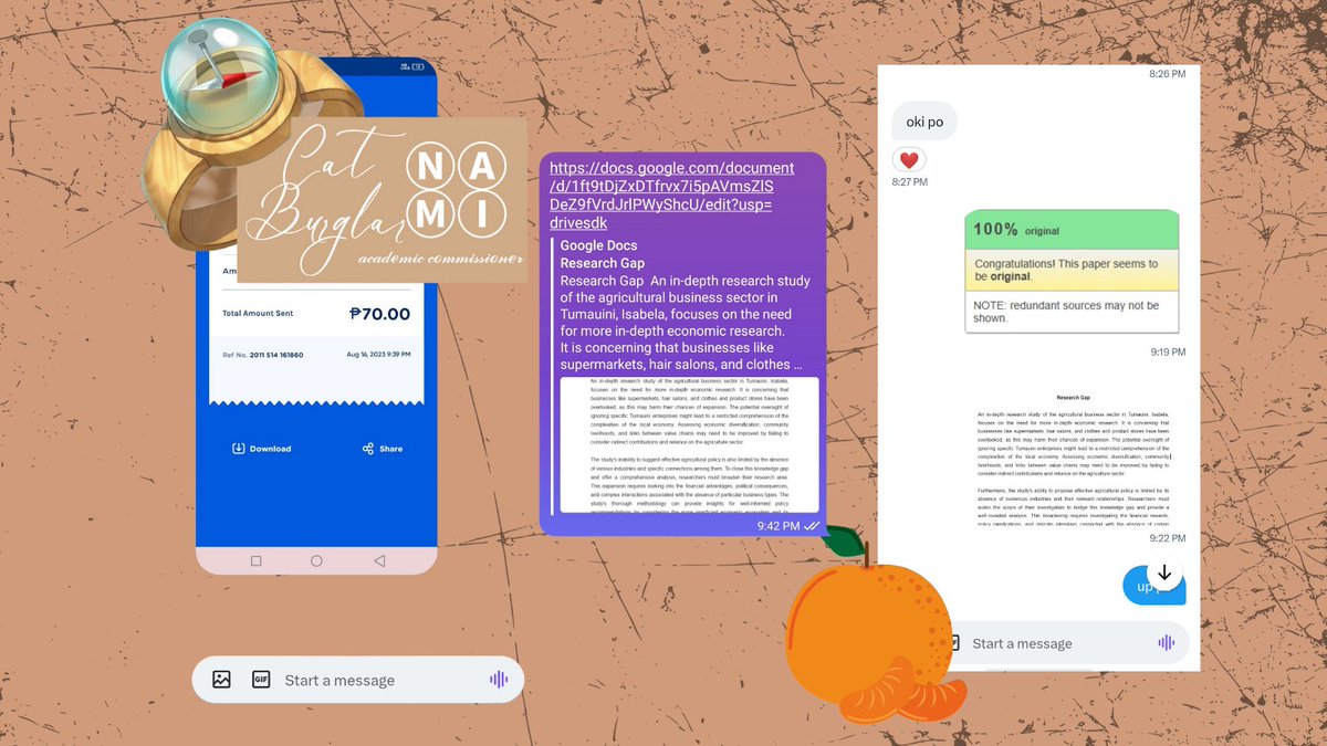 Commissioned a Research Gap yesterday. Smooth and fast transaction with client. 🍊
#LogBookOfNami