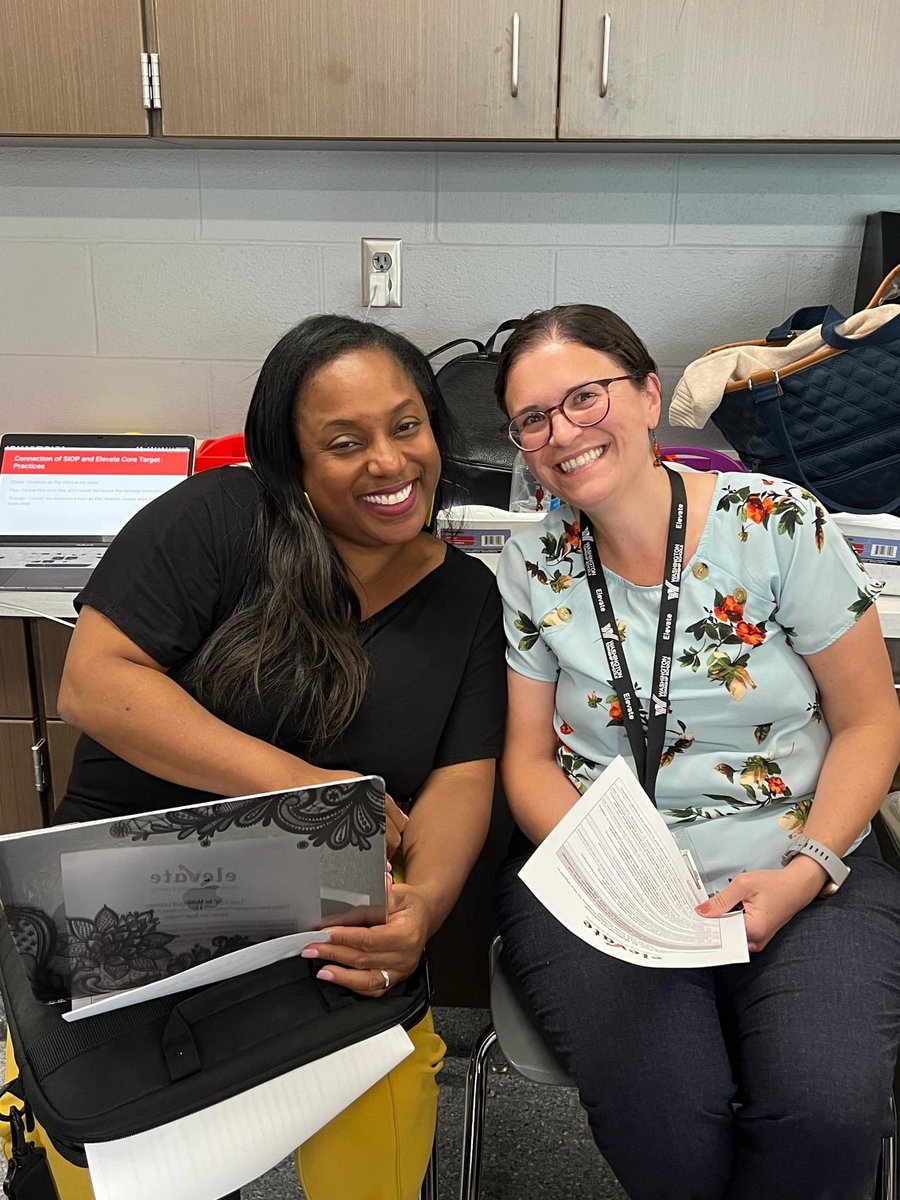 Our Spring Mill teachers are so much fun!  During this week’s faculty mtg, we engaged in total physical response, partner discussions using a talking tool, math chats, and more… all tied to our district’s Elevate core target practices. #WhyWT #WT4Equity <a href="/msdwt/">Washington Township Schools</a> <a href="/springmillelem/">Spring Mill Elem.</a>