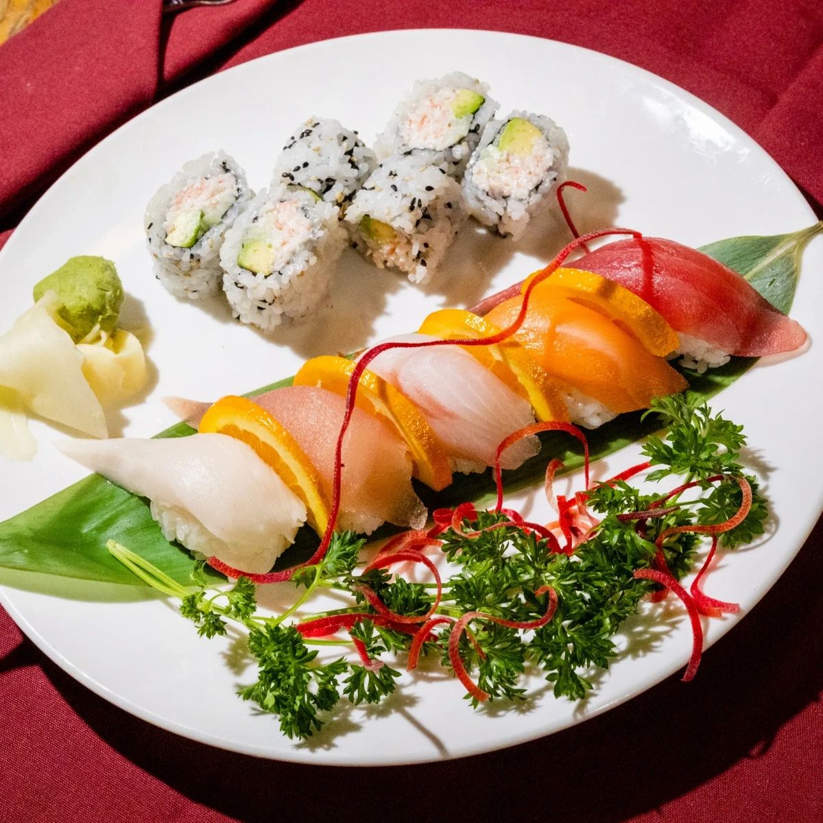 FujiSushiWI's tweet photo. Craving authentic Japanese cuisine? We offer a wide variety of mouthwatering options to satisfy your hunger. #JapaneseFood #SushiLovers https://t.co/iifUsBR72v