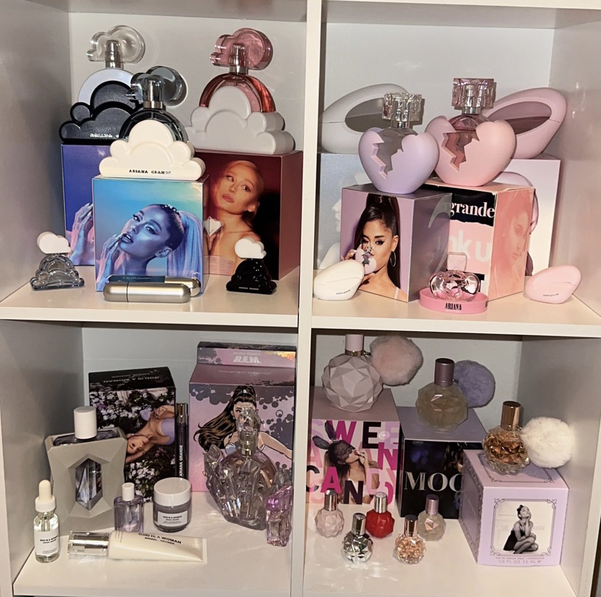 sweetenerlights's tweet photo. What do we think? :) #ArianaGrande #CloudPink https://t.co/I0uB3TSyP9