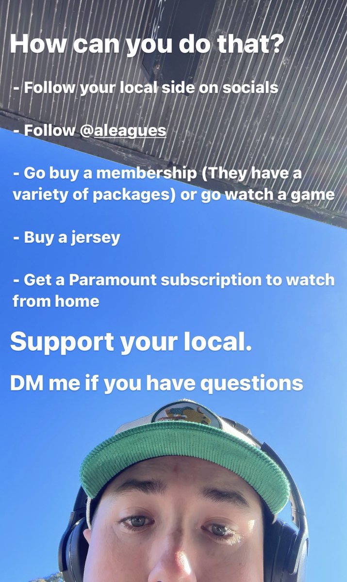 If you’ve supported the Tillies over the last few weeks, please support the A-Leagues.

The league is what we make it.

The league doesn’t grow without YOU.

The quality of the league doesn’t matter, it’s the memories you make.

The ecstasy of football is like nothing else.