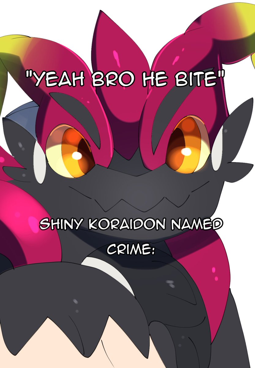 💫Momo💫 (comms closed) on X: the fact that Koraidon's shiny form is shiny-locked  is a crime against humanity 💥👊  / X