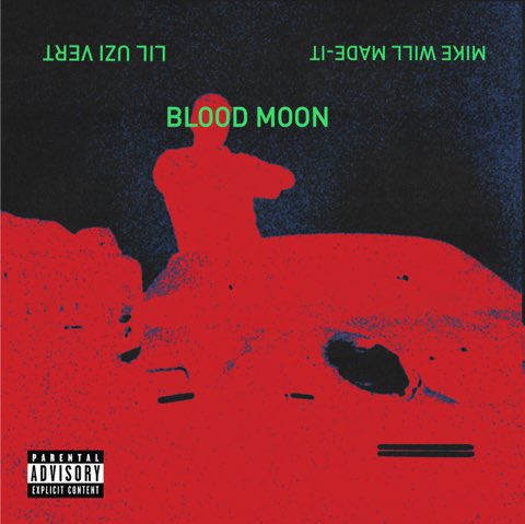 STRAPPEDUS's tweet photo. Lil Uzi Vert &amp; Mike WiLL Made-It will be releasing their new song ‘Blood Moon’ this Friday 🌙🩸 https://t.co/KOq88p53Mx