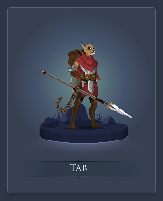 DreadPodGames's tweet photo. Meet Tab in the He Who Waits campaign played by @Glough_tinkr https://t.co/aB09dWELld