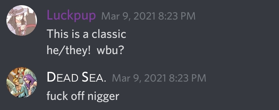 MaliceOfKrypton's tweet image. ||

TW // r*cism, h*mophobia, ableism, INV*DHER mentions.

@BloodOnHisWings / @CovetousChimera / @AlmightySaber / @KneelBeforeLord

Ahead of time, NOBODY's defending ANY RACISM or hiding ANY info about Seb/Joan. People have known for YEARS about their behavior.

Here's your post.