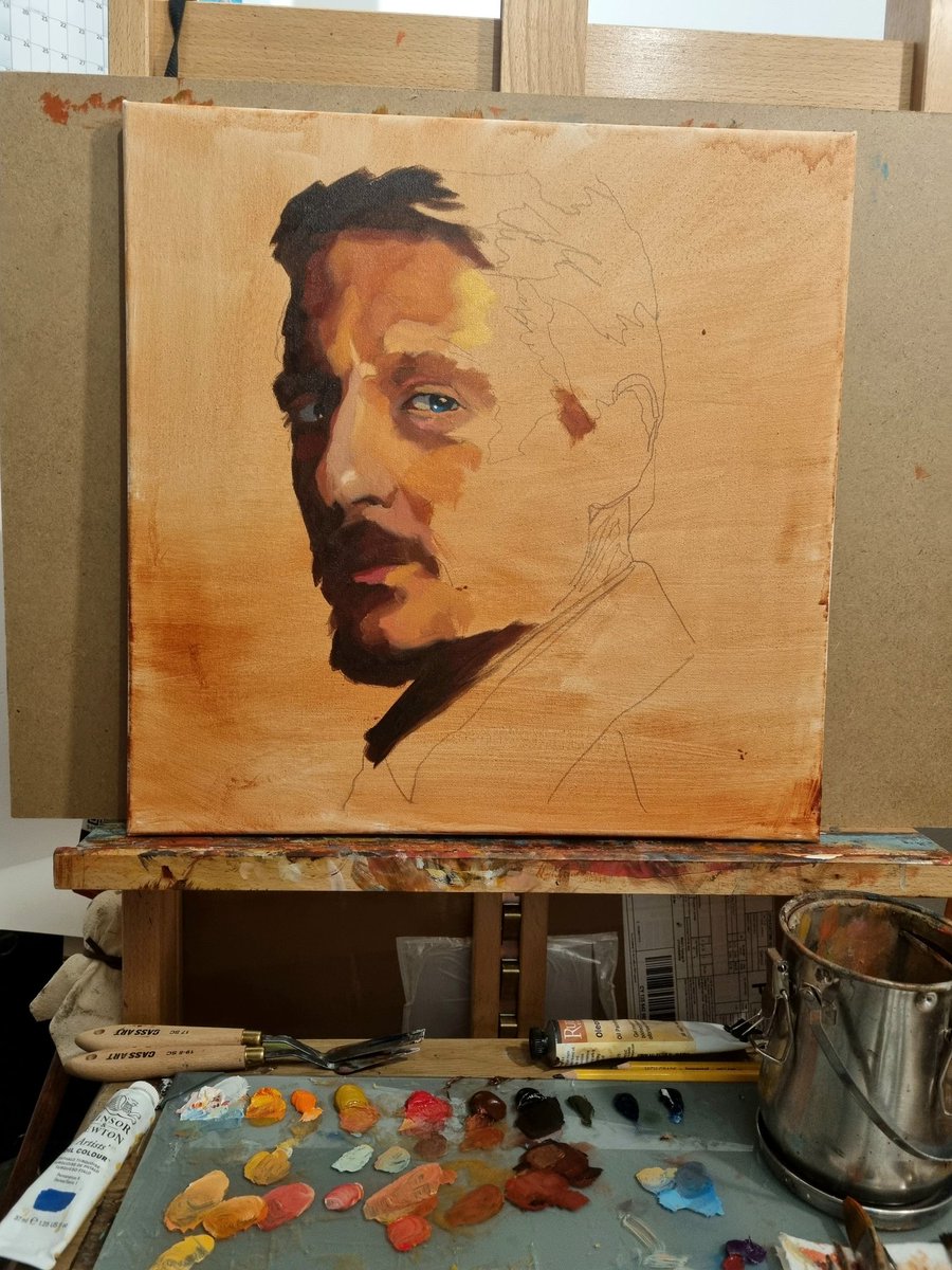 First hour done on a portrait that's been requested more so than any other I think!

#sturgillsimpson