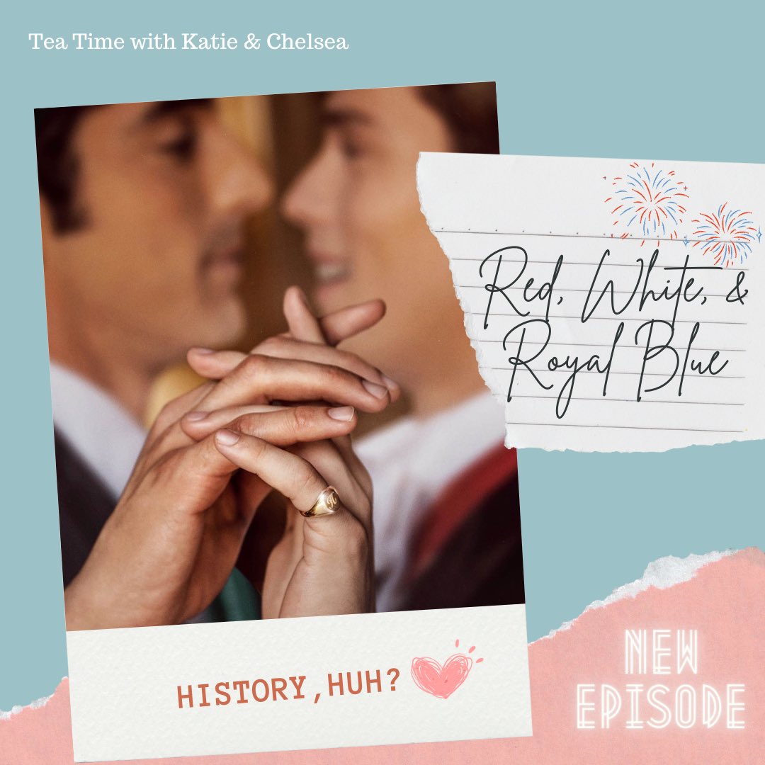 Hello! First new episode of 2023 is now available! And no surprise here it’s all about Red, White, and Royal Blue. 

Check our bio for a link to listen now. We hope you like it! 
#RWRBMovie #RWRB #RedWhiteAndRoyalBlue #podcast