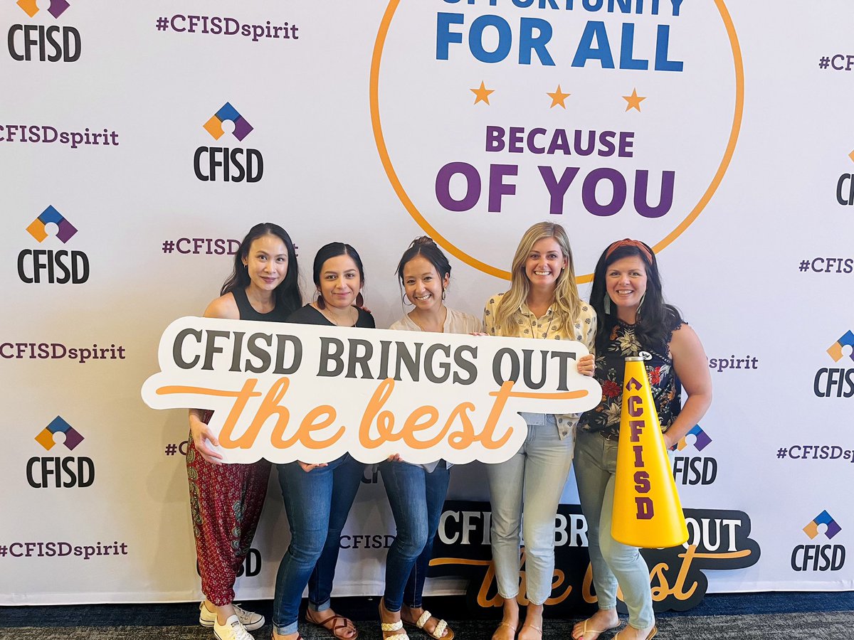 ChrisrinaT's tweet photo. Ferocious 5. PD week Day 3! 
#owlaboutthebest #2ndToNone @cfisdmcgown @MrsToriLee @Mrs_Clegg1121 @staceybagley_ @CFISD_ELAR2_5 https://t.co/2jt8DiebNi