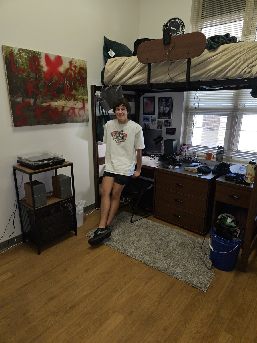 One of the hardest days of my life, dropping my son Roy off at Baylor.   I know the Lord has him where he's supposed to be,  but will miss him terribly.  Tomorrow, I drop his twin sister off at Texas A&amp;M, gonna be a long day....