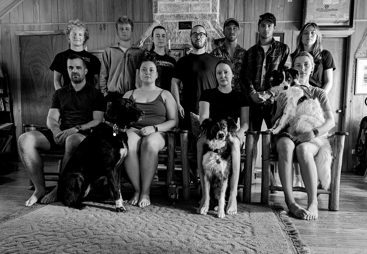 graham_raby's tweet photo. Our 1st (hopefully annual) lab writing(+reading/analysis) retreat on Lake Kushog going well this week. As you can here, we are fun and happy people. Sadly missing out this week are @ErinRitchiee and @HeatherBReid. https://t.co/zlUIKtxOdZ