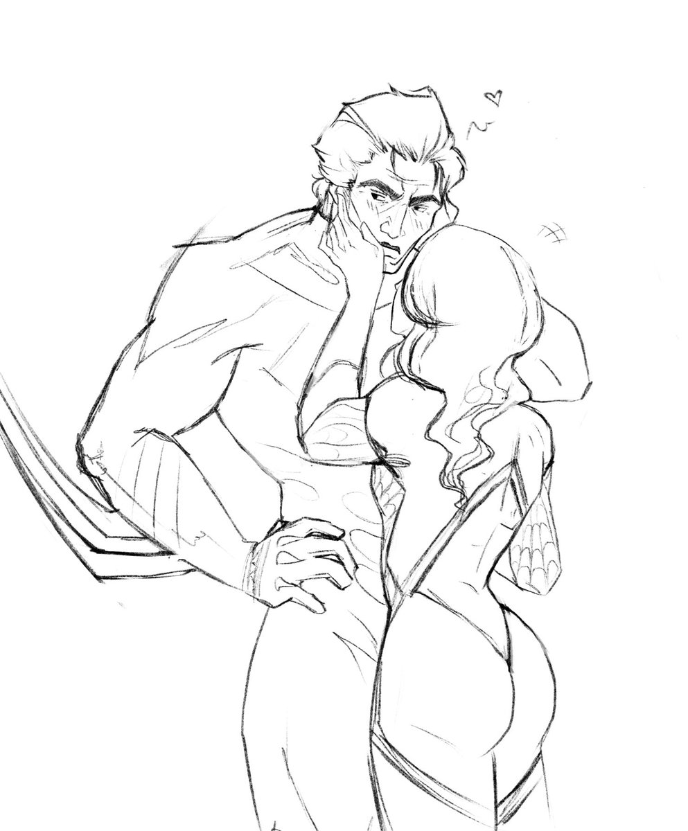 NeonSpider_NSFW's tweet photo. Been sketching these nerds a lot lately 🥰
#migueloharafanart #atsvfanart #spidersona https://t.co/I622IqYm7P