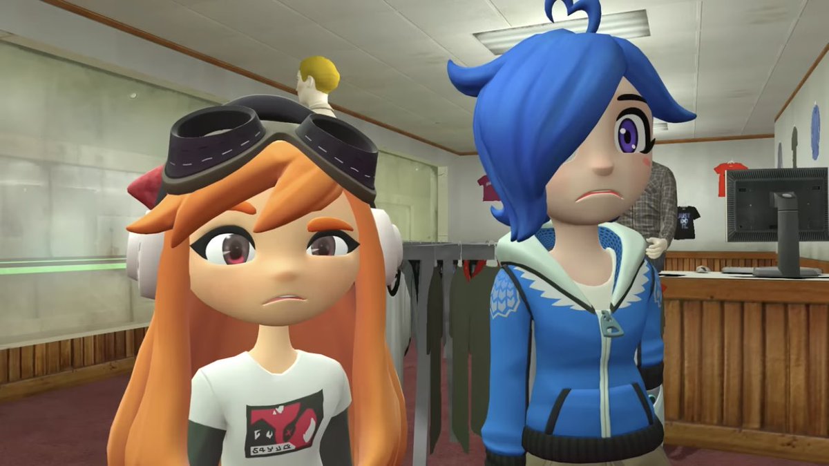 Have some well Megari moment in todays Wednesday episode of SMG4Crew 🩵🧡
 #Smg4 #Smg4tari #Smg4meggy