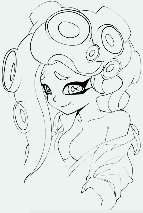 近日公開。イイダばっかり描いてるけどヒメも大好きです。 