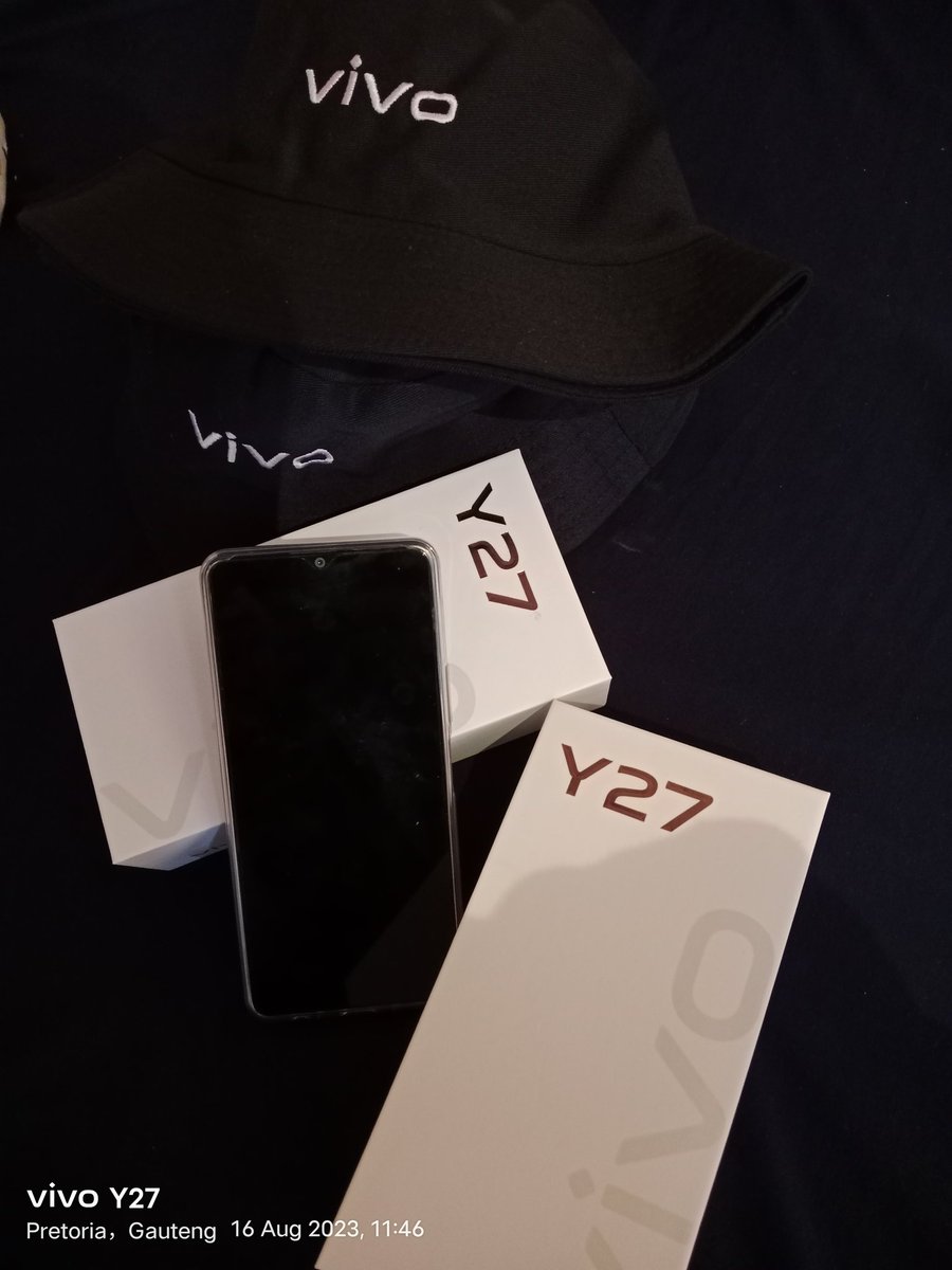 IncoLeshTee's tweet photo. We decided to level up in style with #VivoY27
- 5000 mAh Battery and Lightning-fast 44W FlashCharge ⚡🔋
- 50 MP Ultra Clear Camera 📸
- 6GB RAM + 6GB Extended RAM https://t.co/zsTwEHOuXM