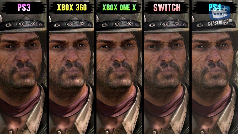 Red Dead Redemption 2  Xbox One vs PS4 in-game comparison 