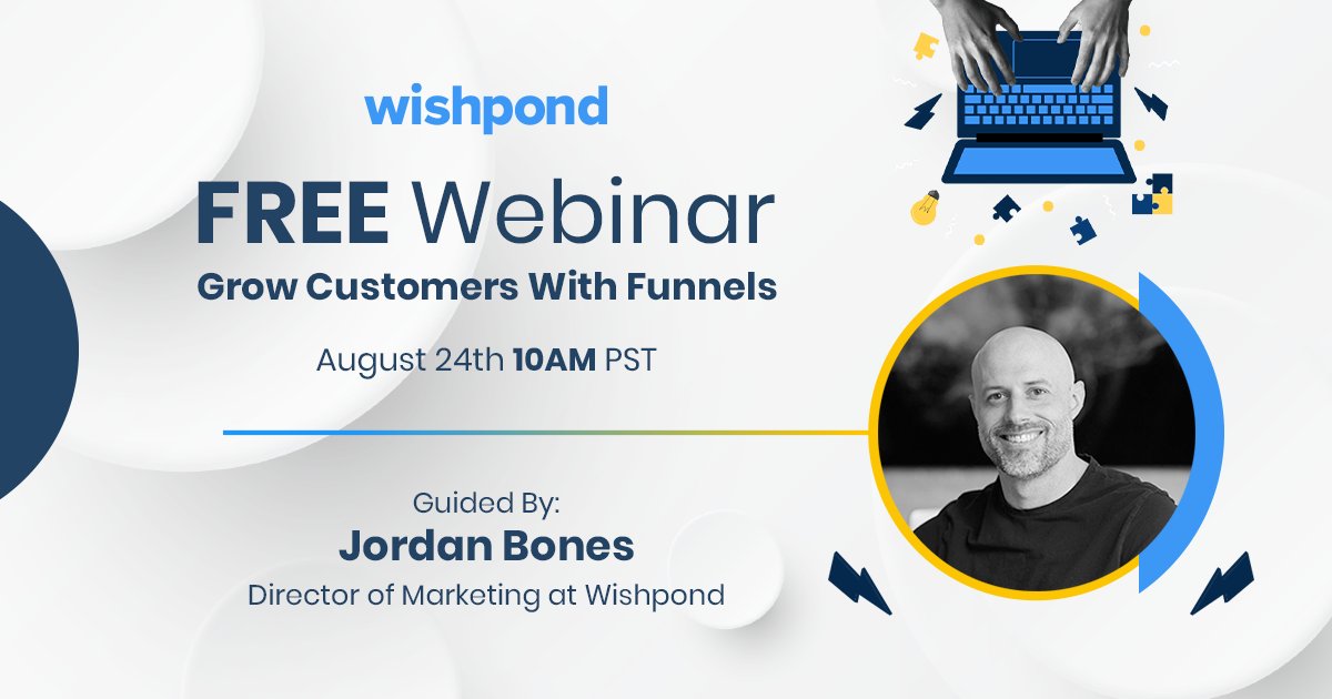 Are you building or growing your business?

✨Join us in the FREE Live Webinar: Grow Customers with Funnels✨

Get the #digitalmarketing tools and tactics to generate leads and build lasting customer relationships.

👉Learn More and Save Your Spot Today: buff.ly/3QEx5lZ