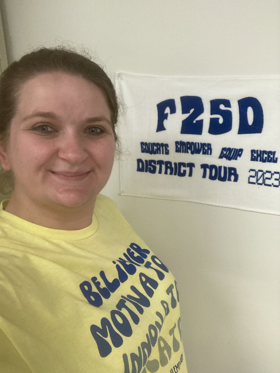 mrssavmcnab's tweet image. I’m so pumped for year 2 with #FZSD! As a child, I dreamed of working for this district and I’m so blessed that God made that dream a reality. 💛💙

This district means so much to me as an FZN alum and every person on my team is supportive. Here’s to another year @FZSchools 💙