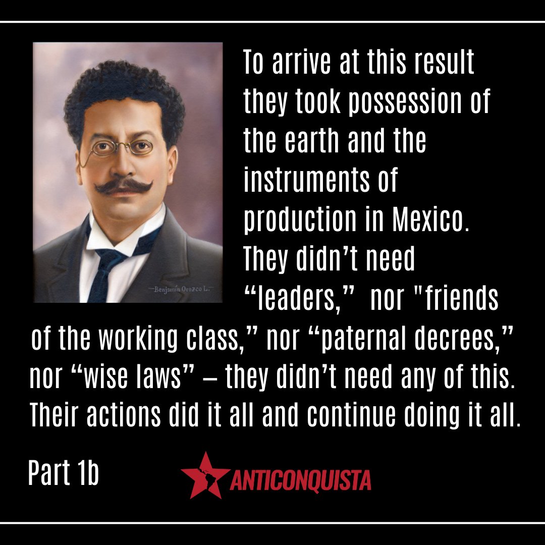 ANTICONQUISTA's tweet photo. Please enjoy an excerpt from "The Mexican People are Suited to Communism," by Ricardo Flores Magón in 1911.
#communism #traditionalways #mexico #ricardofloresmagon #floresmagonbrothers https://t.co/GSsqlPmrQs