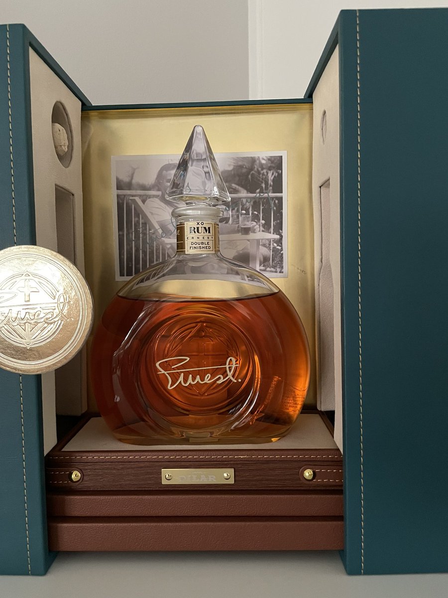 bballard's tweet photo. Happy #NationalRumDay!  I will be enjoying another glass of this fabulous rum.  Thank you @papaspilar for this masterpiece. https://t.co/tbcOqhe7X4