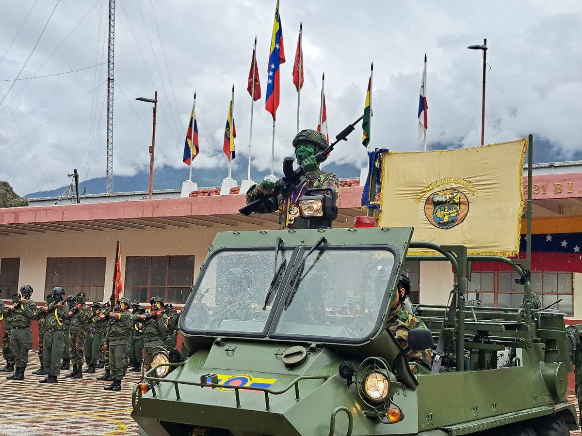 Con mucho sentimiento patriótico le he agradecido en nombre del pueblo merideño, al GD Juan Carlos Terán, quien hasta hoy estuvo al frente del Comando de la 22 Brigada de Infantería Cnel. José Rangel Becerra; extraordinario trabajo y desempeño para con nuestro pueblo mi general,