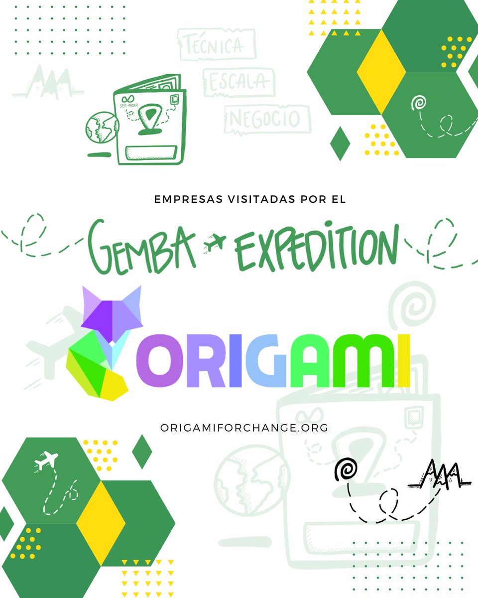 🌍✨ Conoce a Origami For Change, una organización con un propósito audaz: "Transformar la educación para cambiar el mundo".  💡🌈 Únete a este movimiento transformador y se parte de la evolución educativa.   

✈️ #GembaExpedition Team 
Viaje de Exploración Organizacional