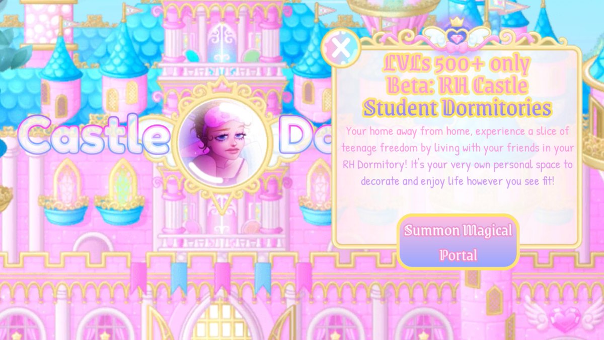 RHVNews's tweet photo. CASTLE DORMS ARE NOW OUT FOR BETA TESTERS! ✨

500+ LVL ROYALES, HEAD ON OVER TO THE DORMS!!! 🏰
#Royalehigh Campus 3 https://t.co/P058CskLTC