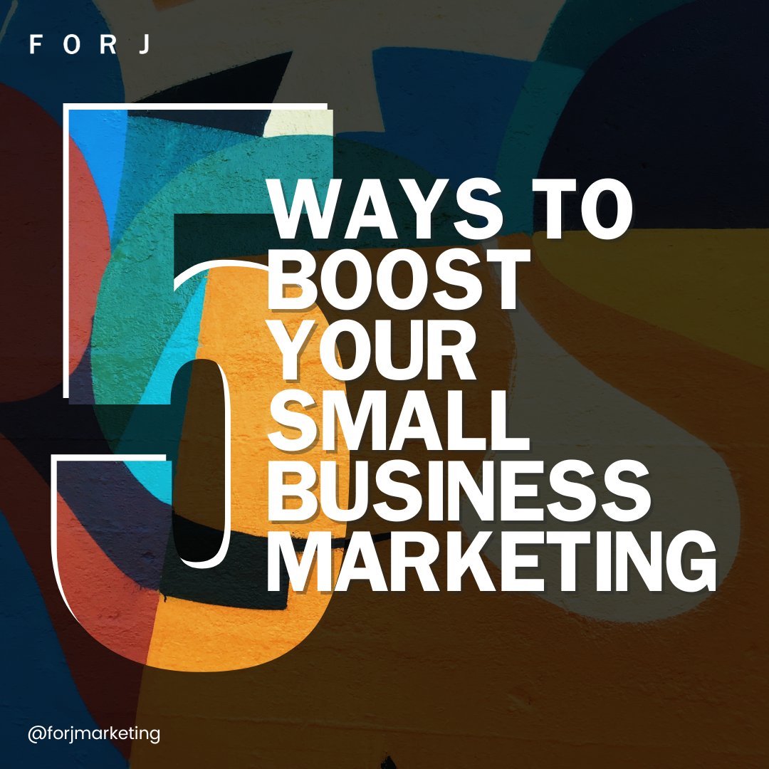 Looking to take your small business marketing to the next level? Take action today with these 5 strategies and watch your business soar to new heights.

To find out how our team can help, visit forjmarketing.com