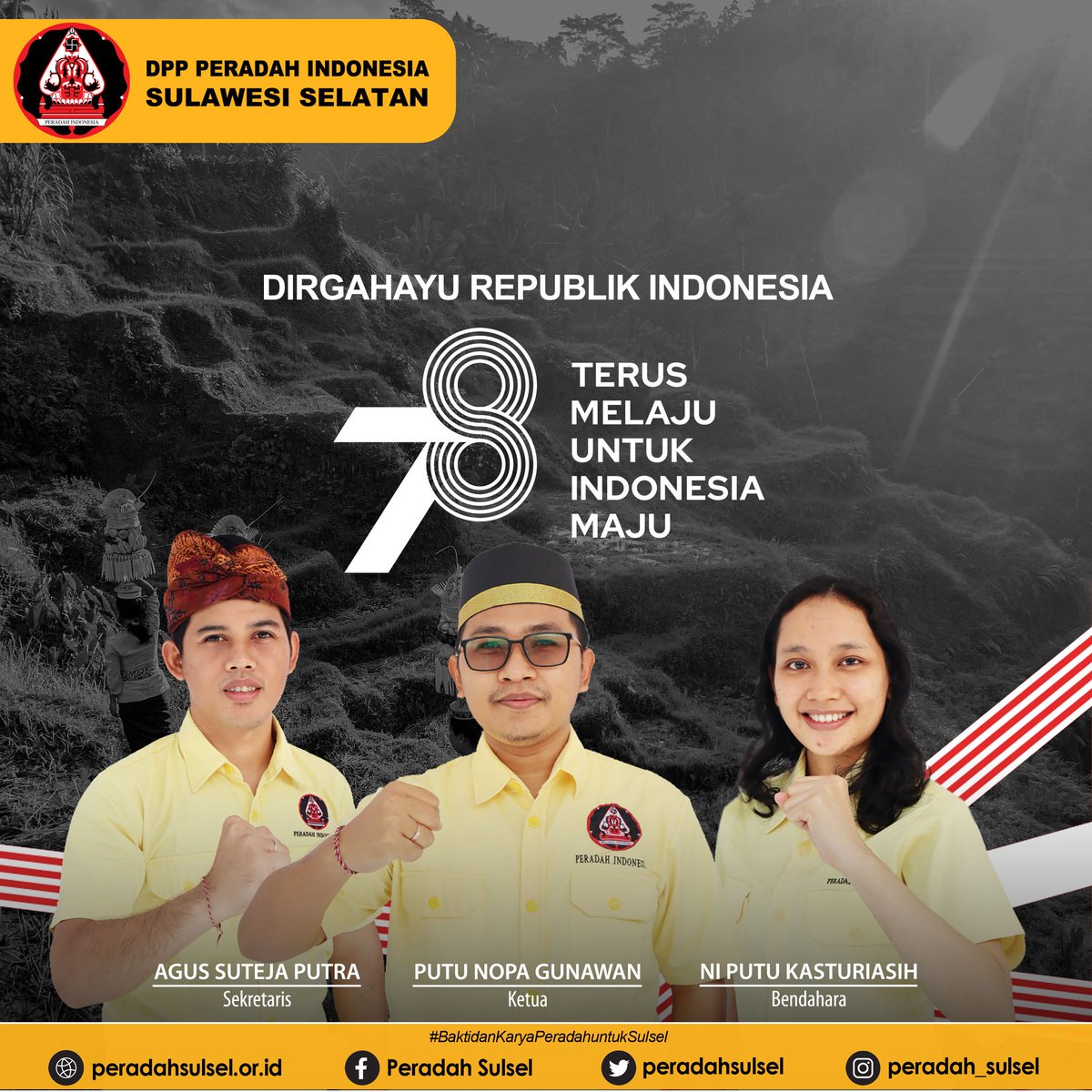 DPP Peradah SulSel tweet media