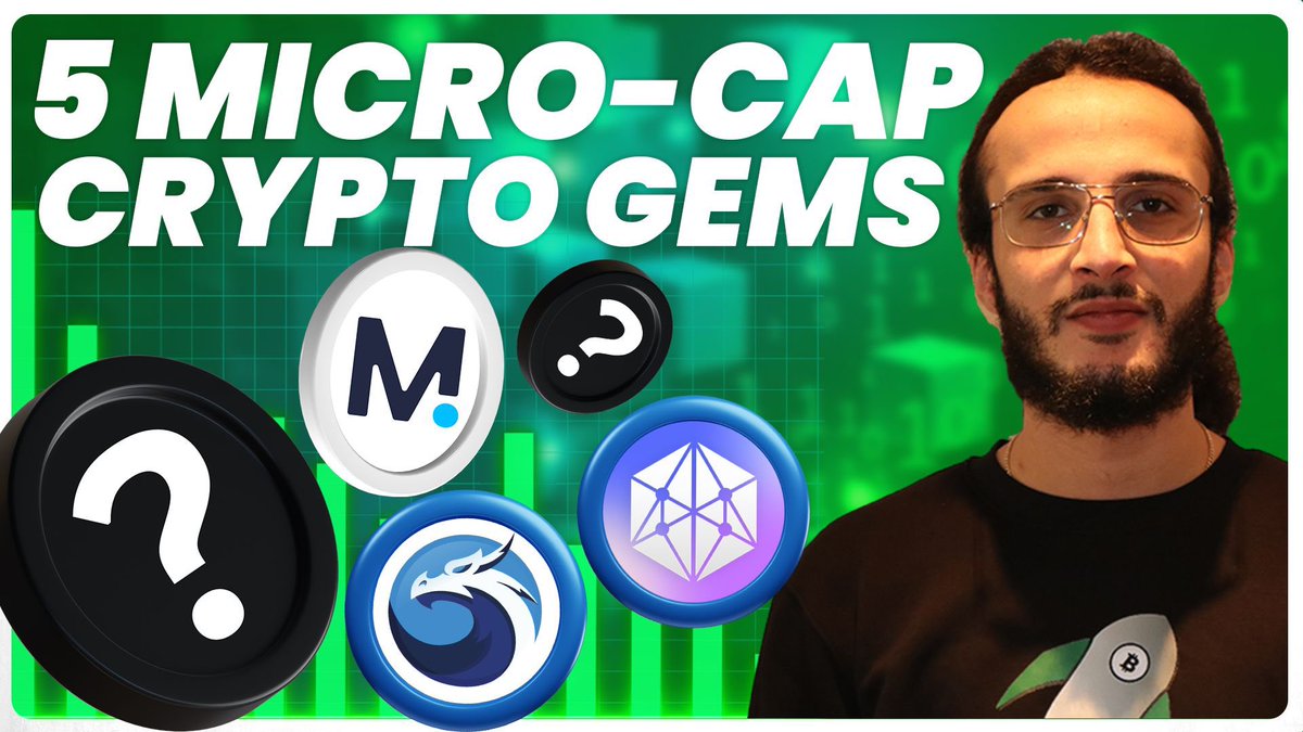 a1tcryptogemms's tweet photo. NEW VIDEO! 📹 Five 100x Micro Cap Crypto Gems!  All under $50M Market Cap!  Watch here: https://t.co/T9AocRqx8y #CryptoGems #100x #NFA https://t.co/vg5bjQl27d