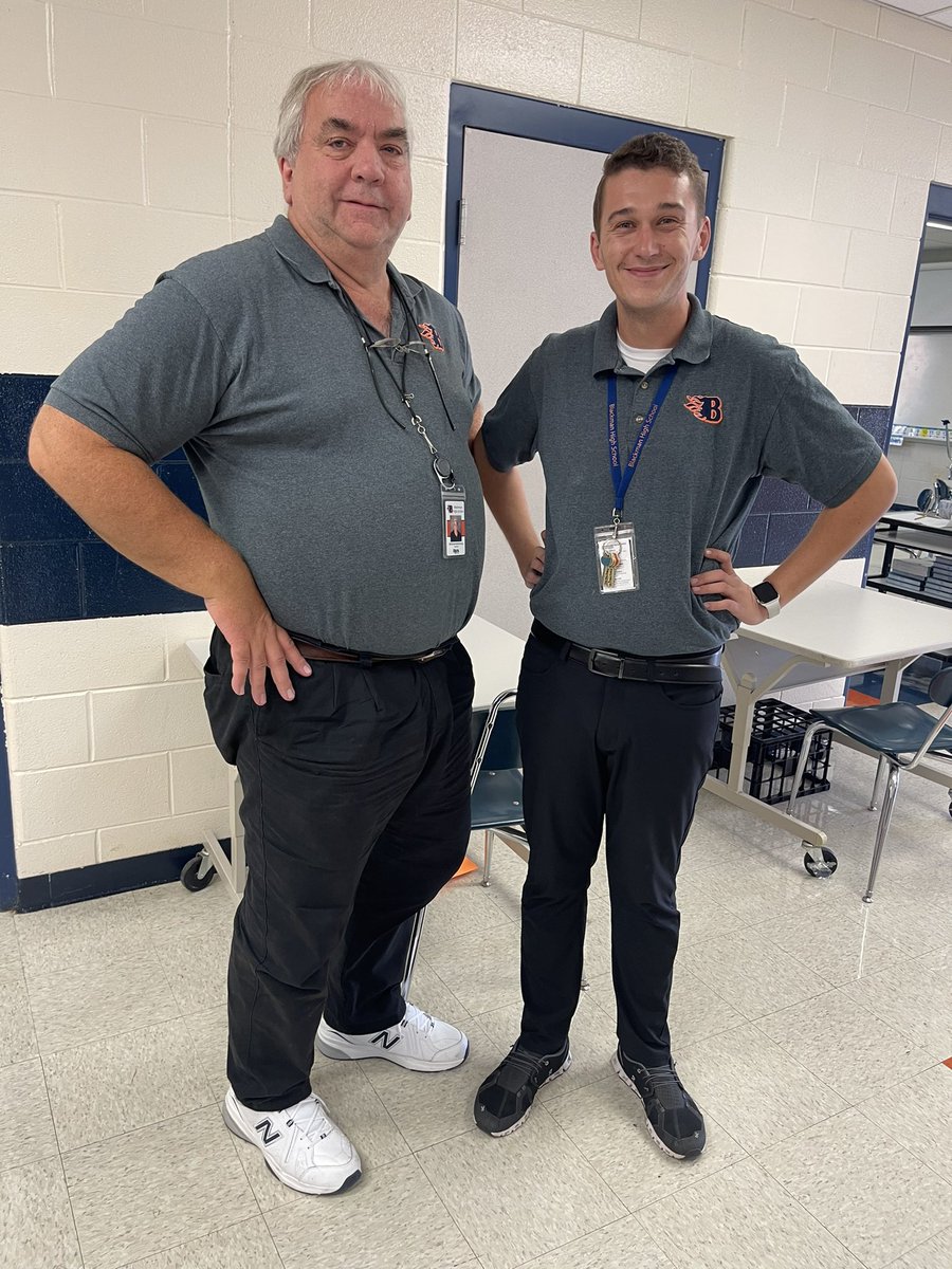 Accidental twin day in the Math department! #WeareBlackman
