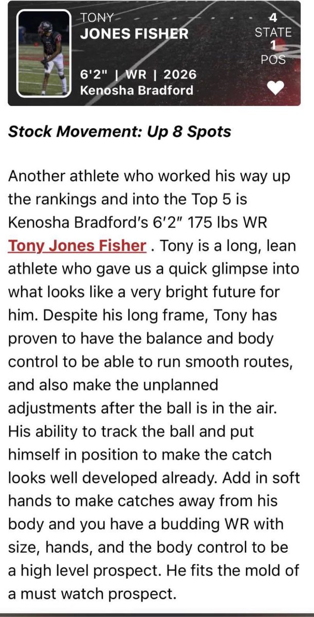 TeamNixRecruit's tweet image. @TeamNixRecruit @Tonyfisher24  coaches take notices 
Kid is a gamer @DSabock @CoachYates77 @CoachSBeamer @CoachK_Bell @CoachRPollard @CoachMattRhule @CoachHitsch @CoachAhmadPSU @CoachTFord @KennyDillingham @KirbySmartUGA @Coach_Norvell