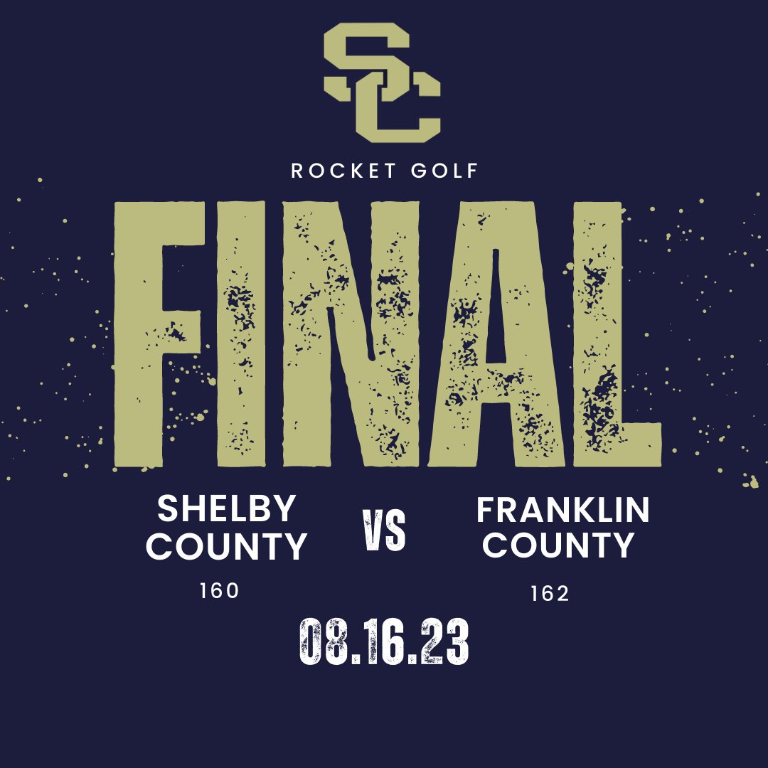 SCHS Boys Golf Team tweet media