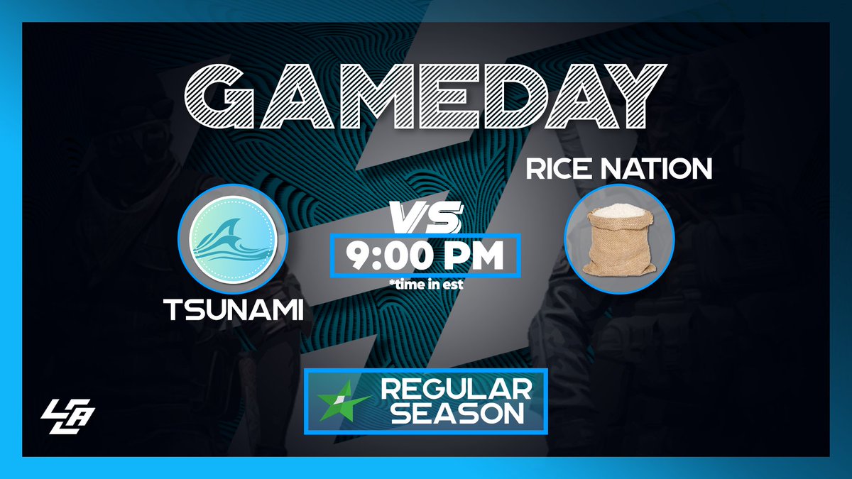 LCABroadcasting's tweet photo. ๐จ Tonight's Match Covered By LCA!๐จ
โ๏ธ @TsunamiEsports0 VS #RiceNation
๐๏ธ @cashmmt
Stream in replies below!โฌ๏ธ https://t.co/sYPxoAQGwN