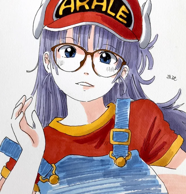#ロボ娘なんでも投稿祭アラレたん(=゜ω゜)ノ 