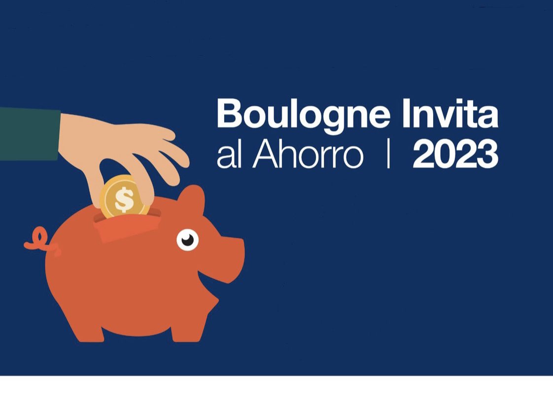 ¿Tenés un #comercio habilitado en #Boulogne? Sumate al programa Boulogne Invita al Ahorro, ofreciendo #promociones especiales del jueves 24 al sábado 26 de agosto. 

📌 Para participar, completá el siguiente formulario: sanisidro.gob.ar/formulario/bou…
❗️ La inscripción cierra el viernes