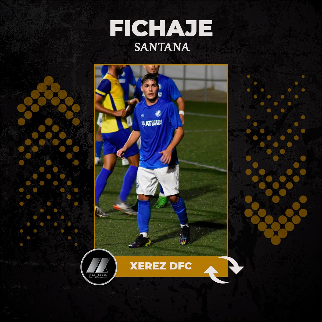 NLevel360's tweet photo. 🤝 Nuestro jugador @saantaanaaa_ ficha por el #XerezB 🔵⚪

💼 #NextLevel360 || #CanteraXDFC ⚽ https://t.co/HZlBkK5JqL