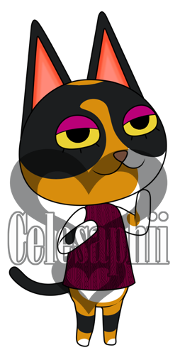 My grandma is having a stint put in today and to distract myself I turned my fuzzy baby and my friends fuzzy babies into animal crossing villagers!