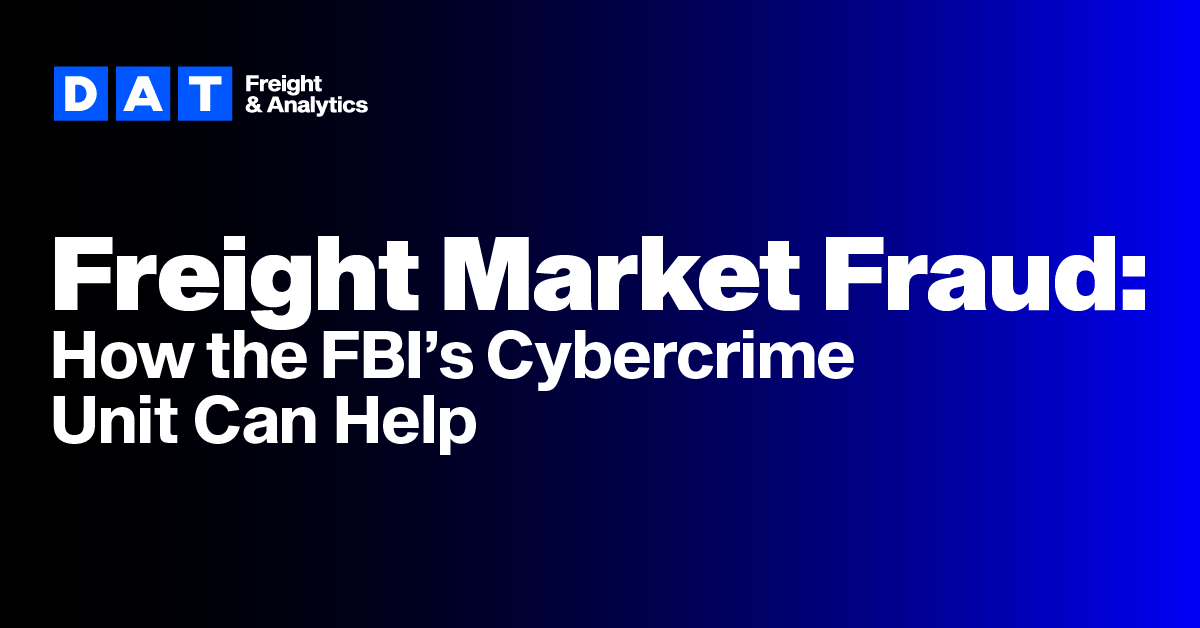 datfreightteam's tweet photo. On July 31st, DAT hosted a webinar with the FBI to discuss the state of cybercrime, how the FBI is responding, and what we can all do to keep our organizations safe. Visit https://t.co/5nBpRBKMoM for more information!
#fightingfraudtogether #freightfraud #datfreight https://t.co/8U50NIsc4d
