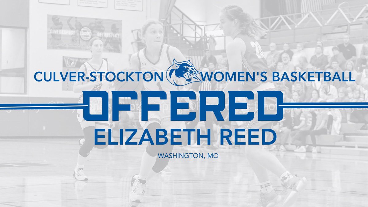 ElizabethReed_0's tweet photo. Excited and grateful to receive an offer to play at Culver-Stockton. Thank you @JanetteBurgin and @RyDooley21 for the opportunity!💙🤍 https://t.co/5WIaR2Fbnd