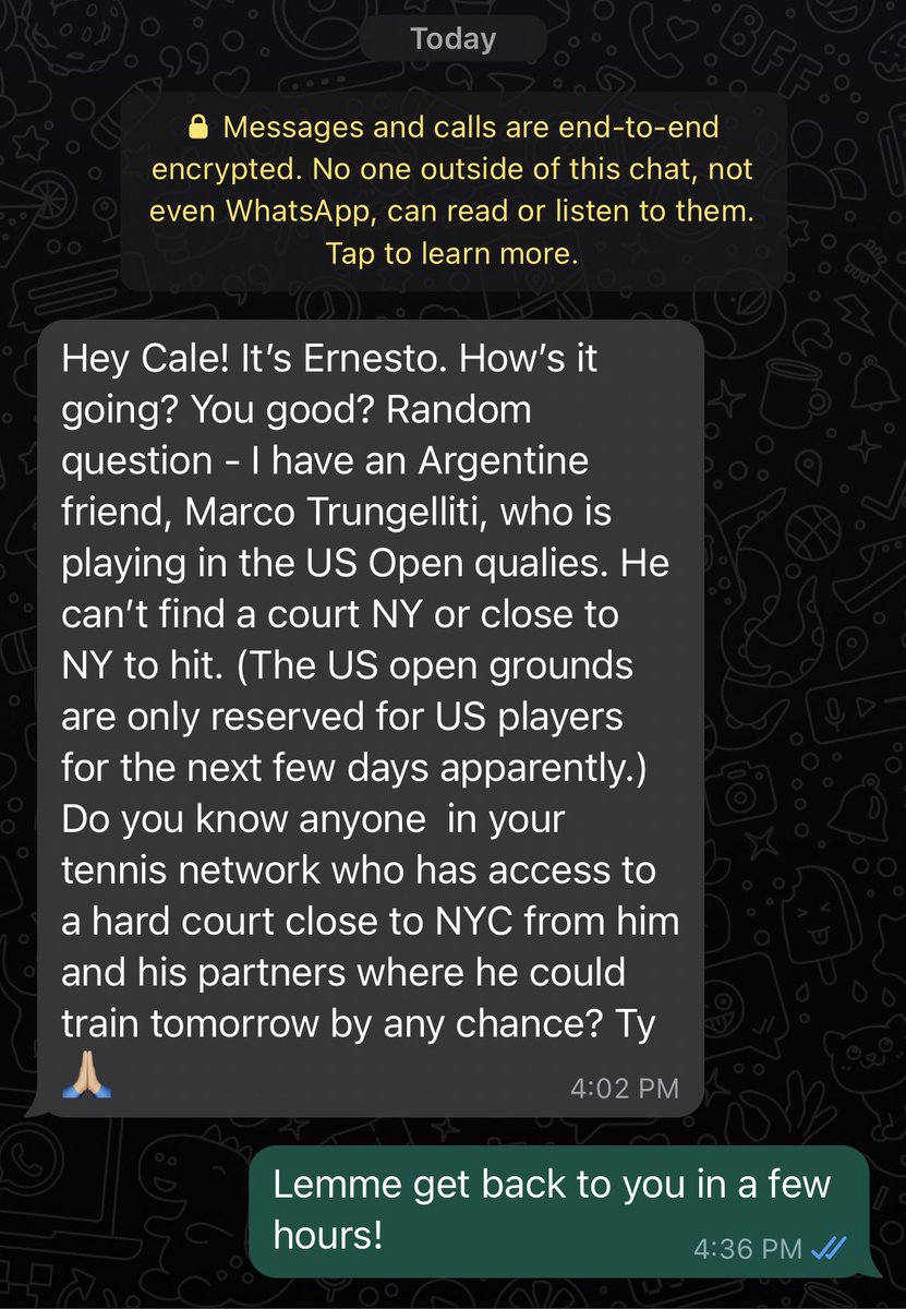 Mmk let’s crowdsource this one and give the good Argentinian qualifying king a place to play!