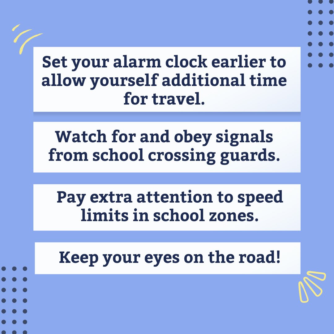 #BackToSchook: <a href="/MDCPS/">Miami-Dade Schools</a> start class tomorrow! Follow these tips to ensure a smooth first day of school! 📚 ✏️
