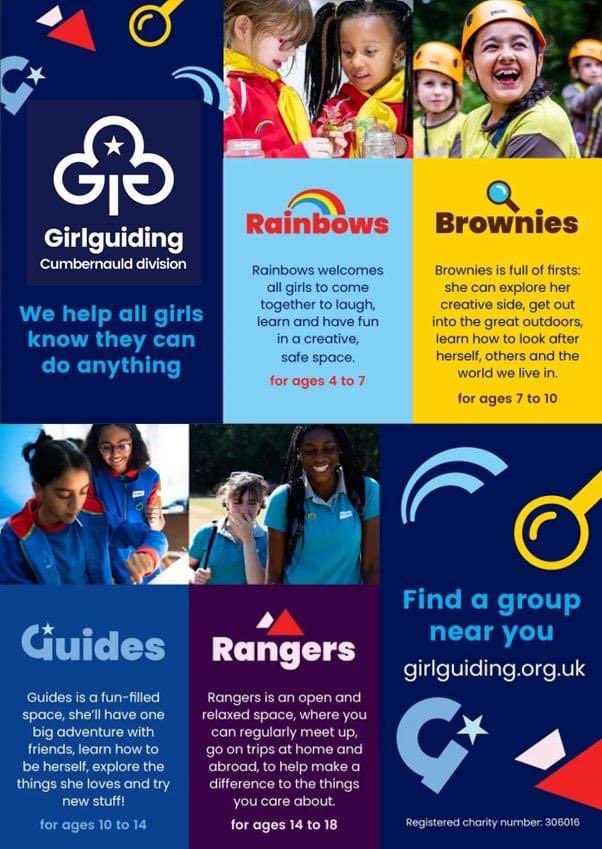 We have spaces available for any girls aged 4-18 wanting to start their Girlguiding adventure - our new term awaits, come and join the fun! <a href="/GirlguidingScot/">Girlguiding Scotland</a> @girlguiding