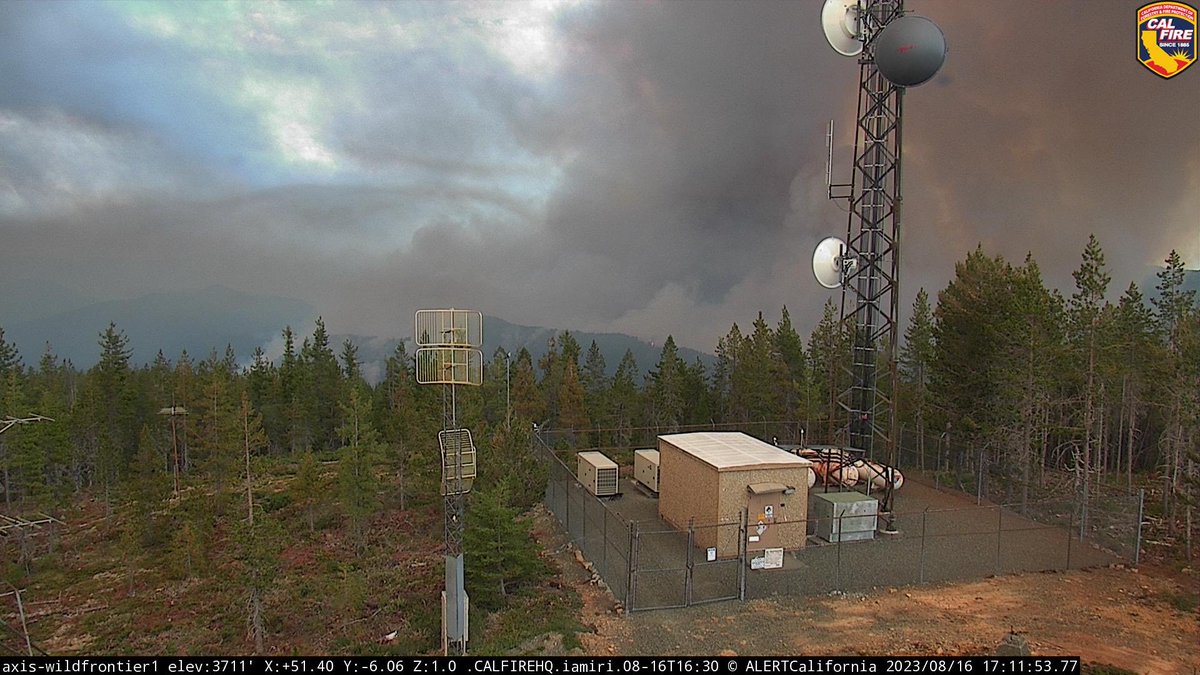 DanielFireTruck's tweet photo. A view of the SRF Smith River Complex which was previously the #DiamondFire and the #KellyFire. https://t.co/PTmEB6wodO