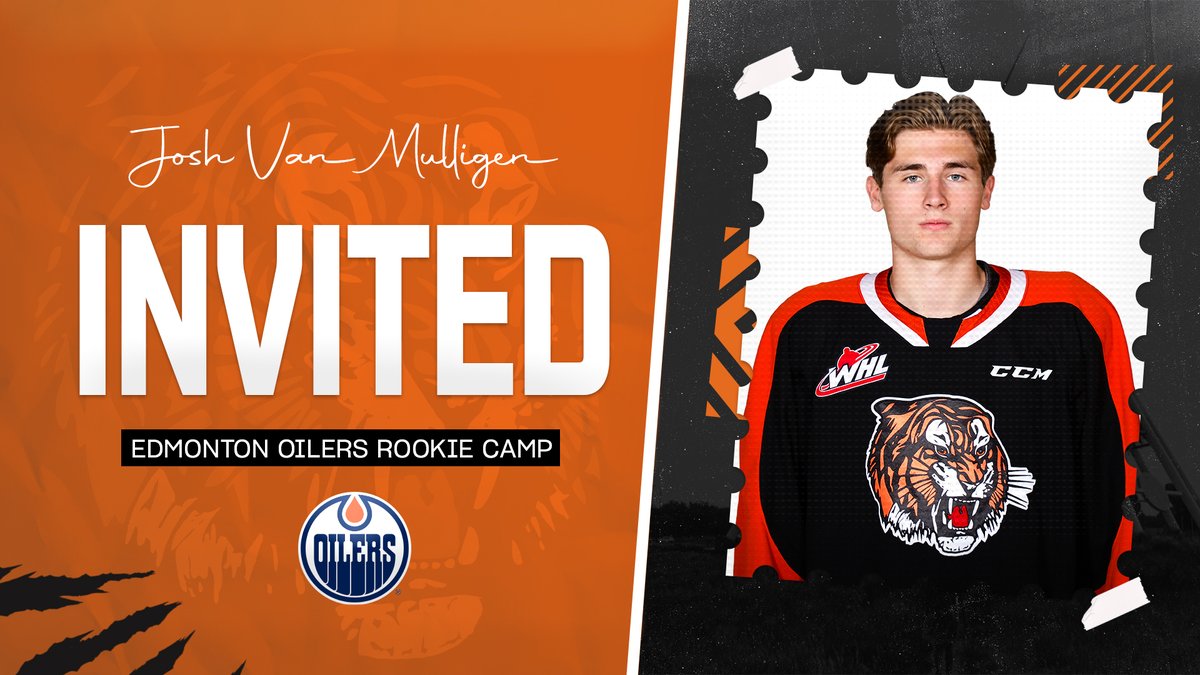 Exciting news for defenceman Josh Van Mulligen, as he'll be heading to Penticton in early September to compete in Edmonton Oilers rookie camp.

Congrats JVM!

Read the full story here.

chl.ca/whl-tigers/van…

#WHL #MedHat
