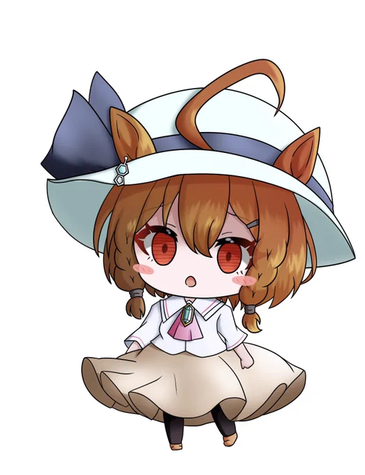 いつぞやのタキオン描きました 